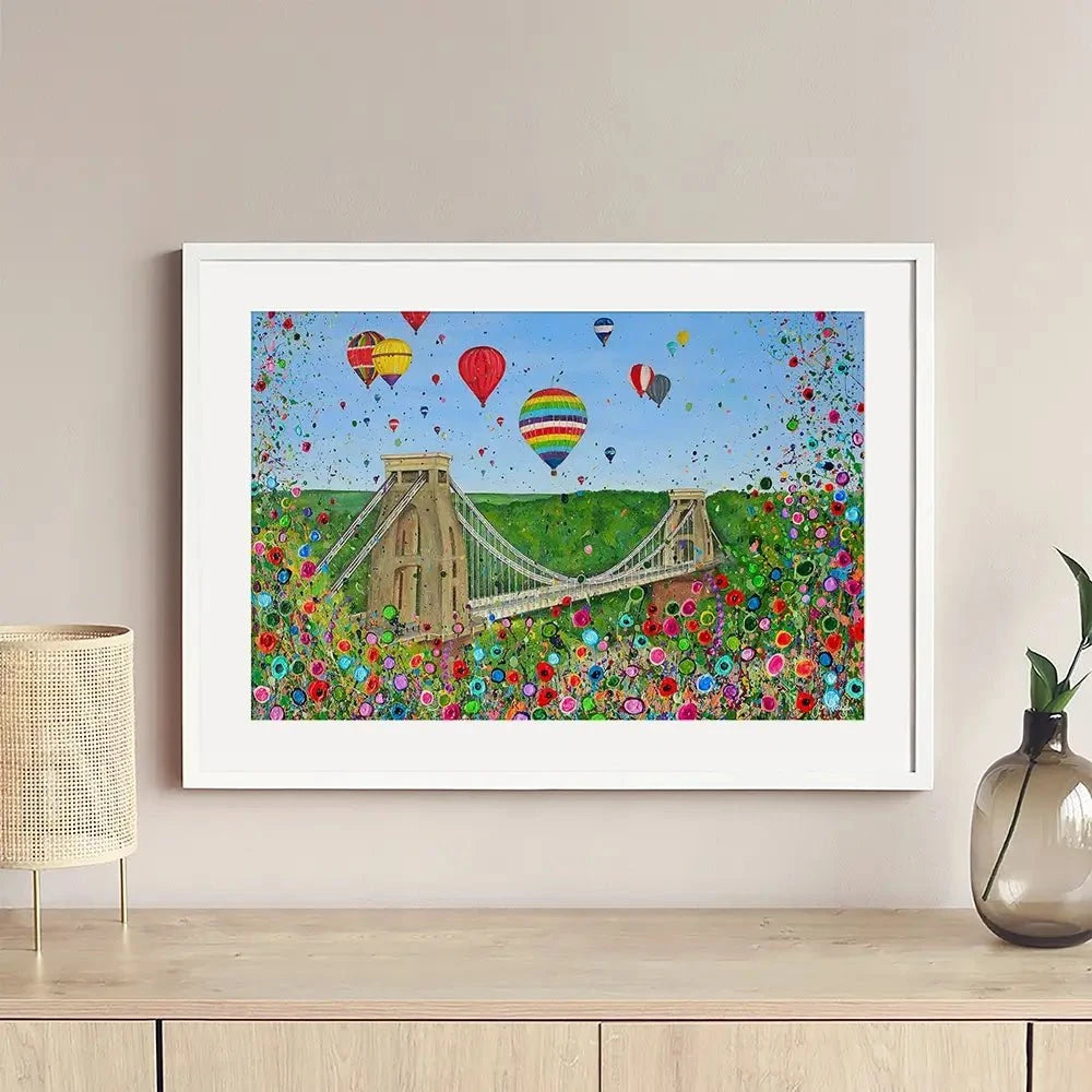 Bristol Suspension Bridge Framed Art Print