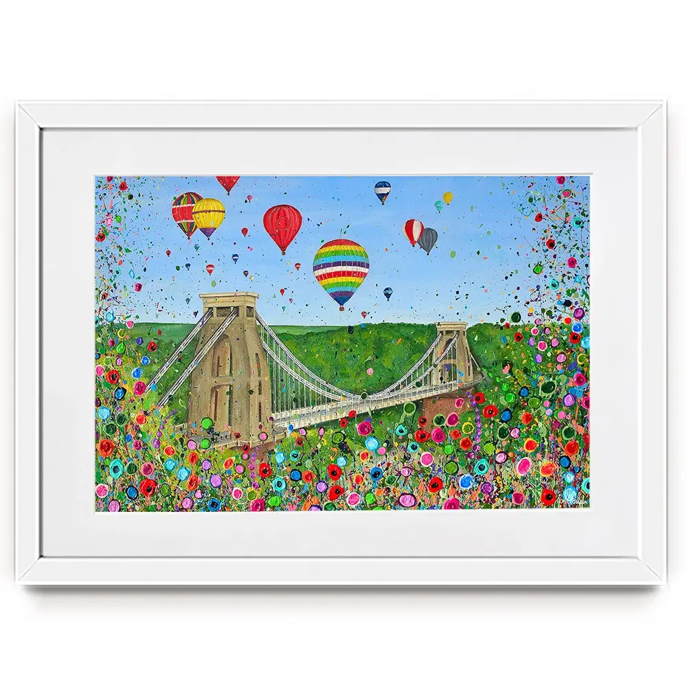 Bristol Suspension Bridge Framed Art Print