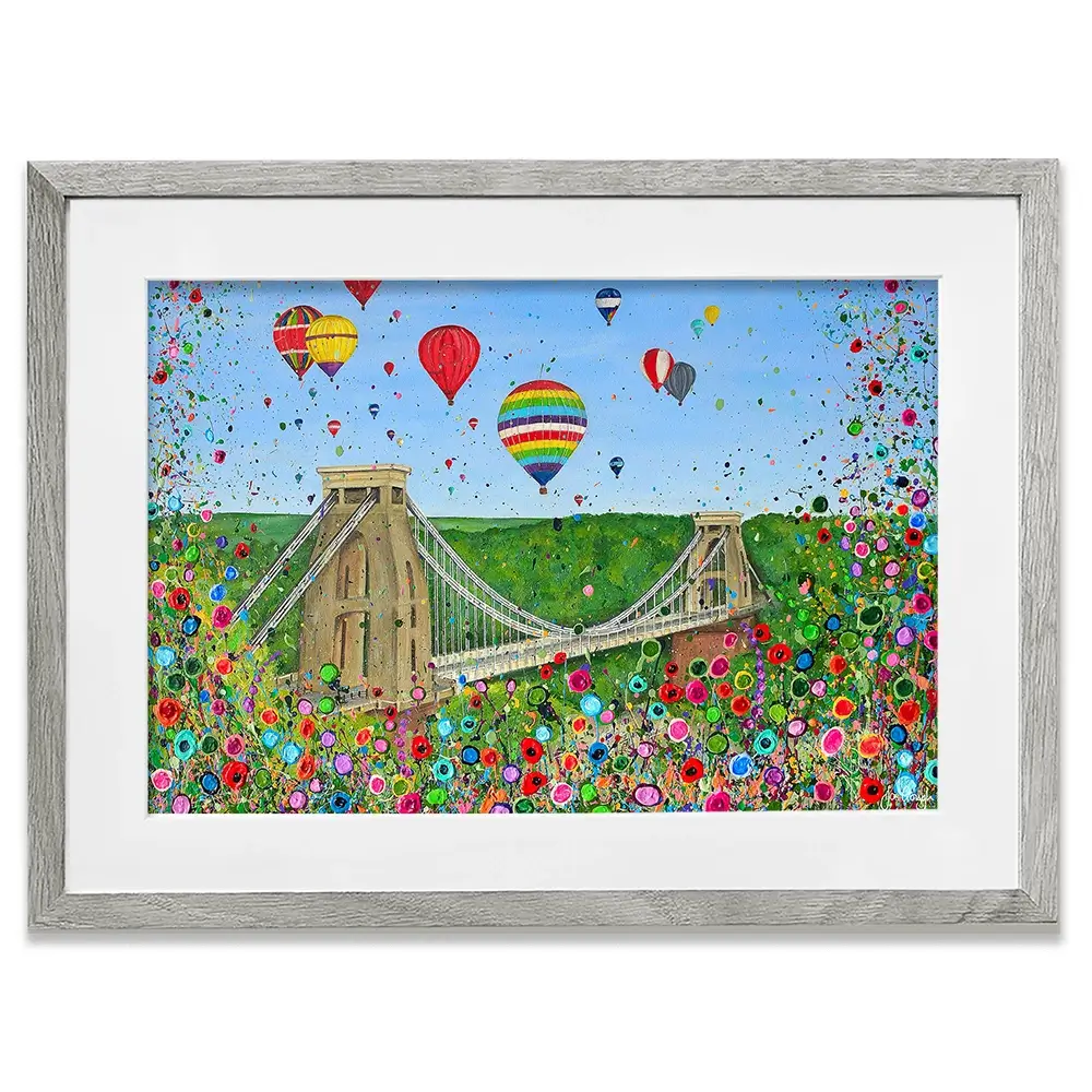 Bristol Suspension Bridge Framed Art Print