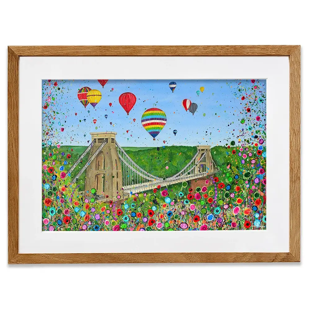 Bristol Suspension Bridge Framed Art Print