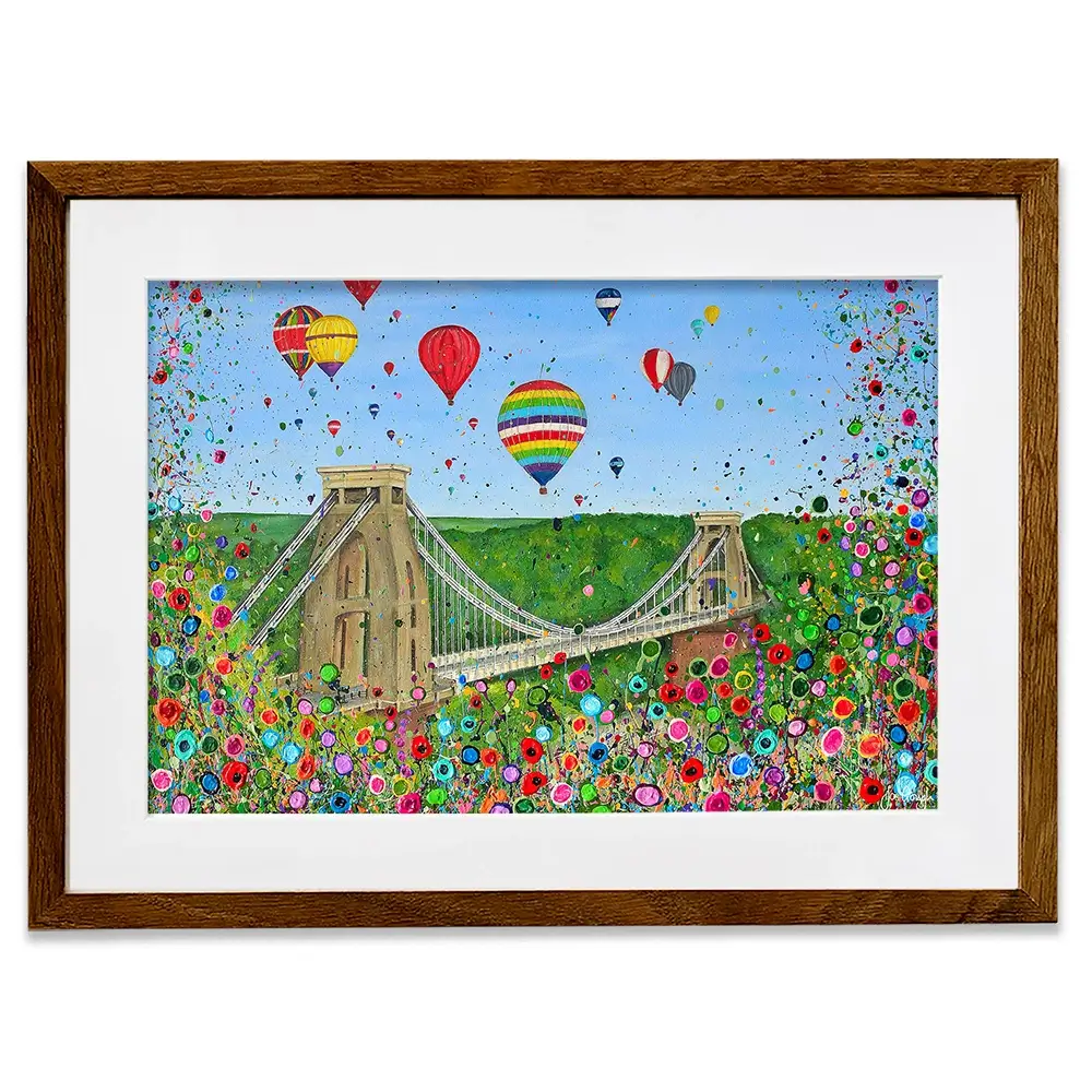 Bristol Suspension Bridge Framed Art Print