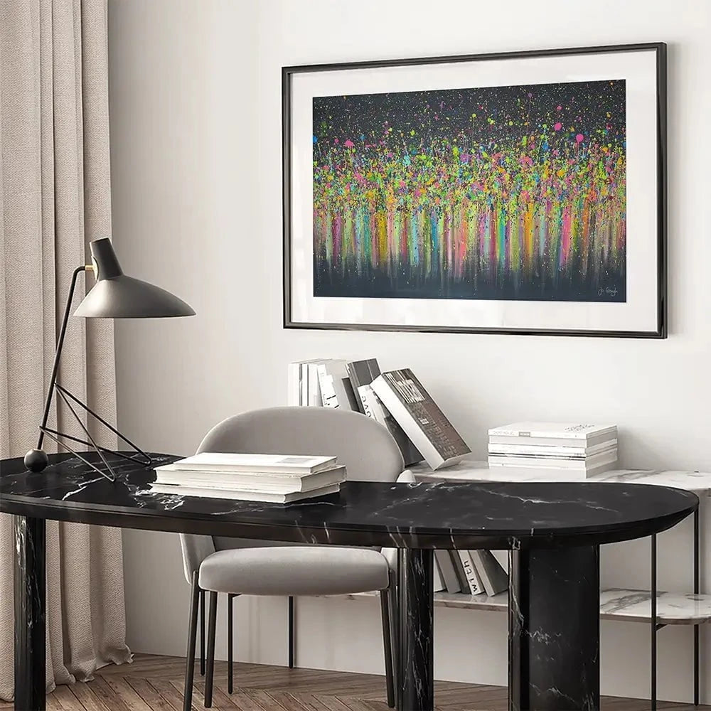 I'm Happiest With You Framed Art Print