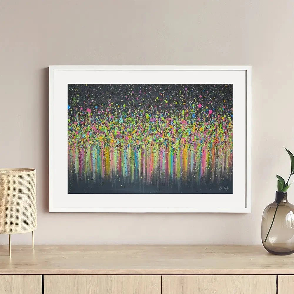I'm Happiest With You Framed Art Print