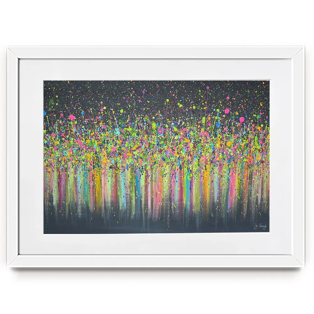 I'm Happiest With You Framed Art Print
