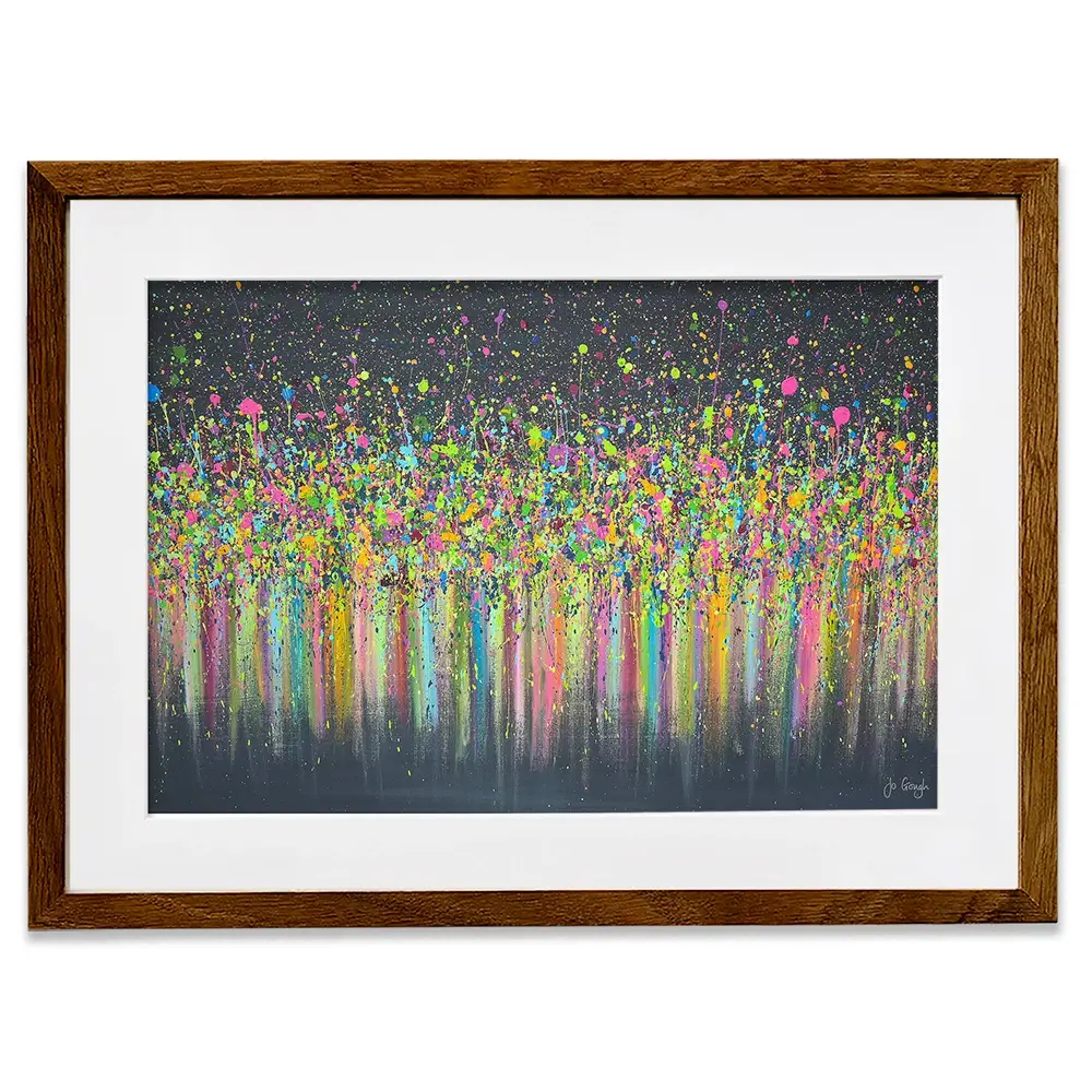 I'm Happiest With You Framed Art Print