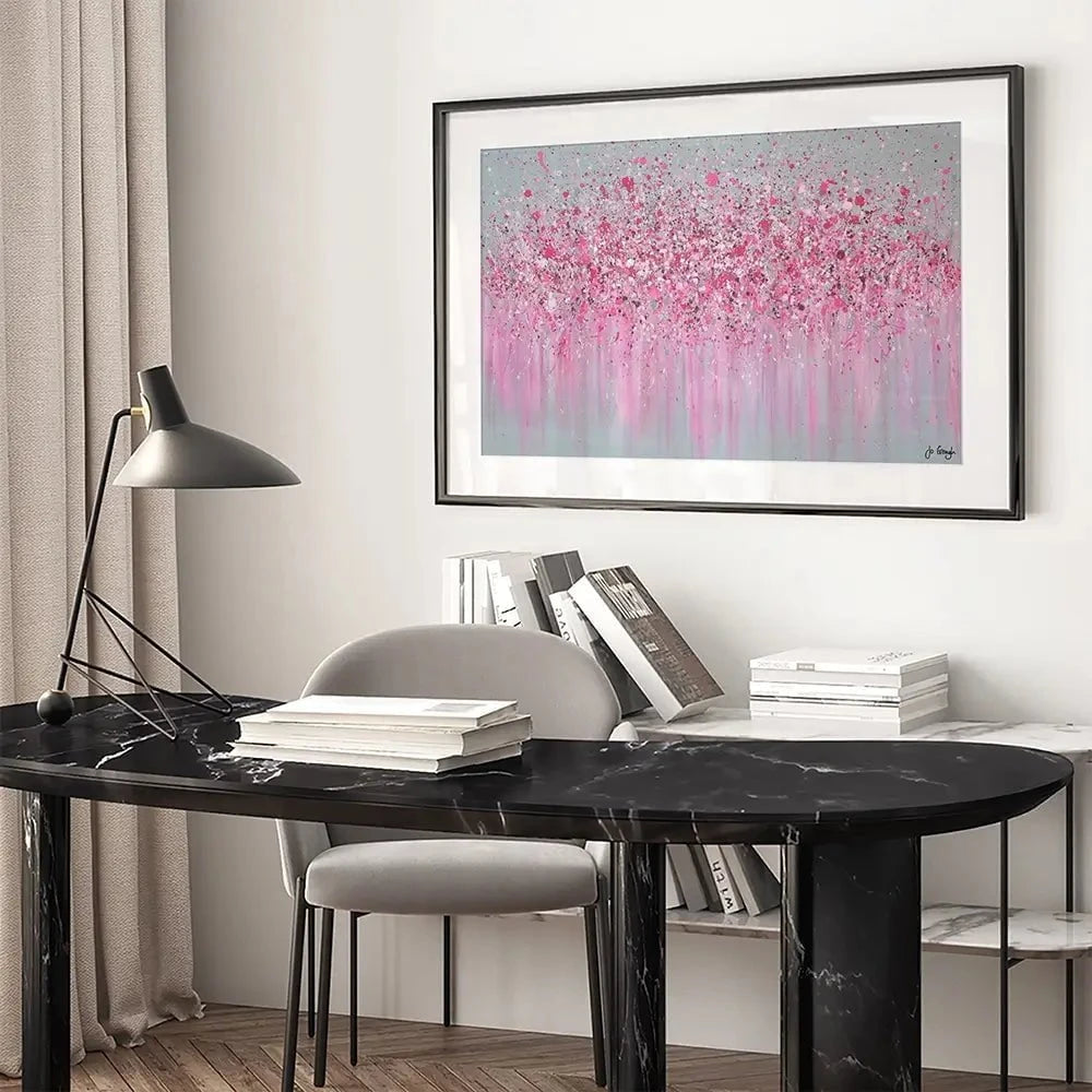 Pretty In Pink Framed Art Print