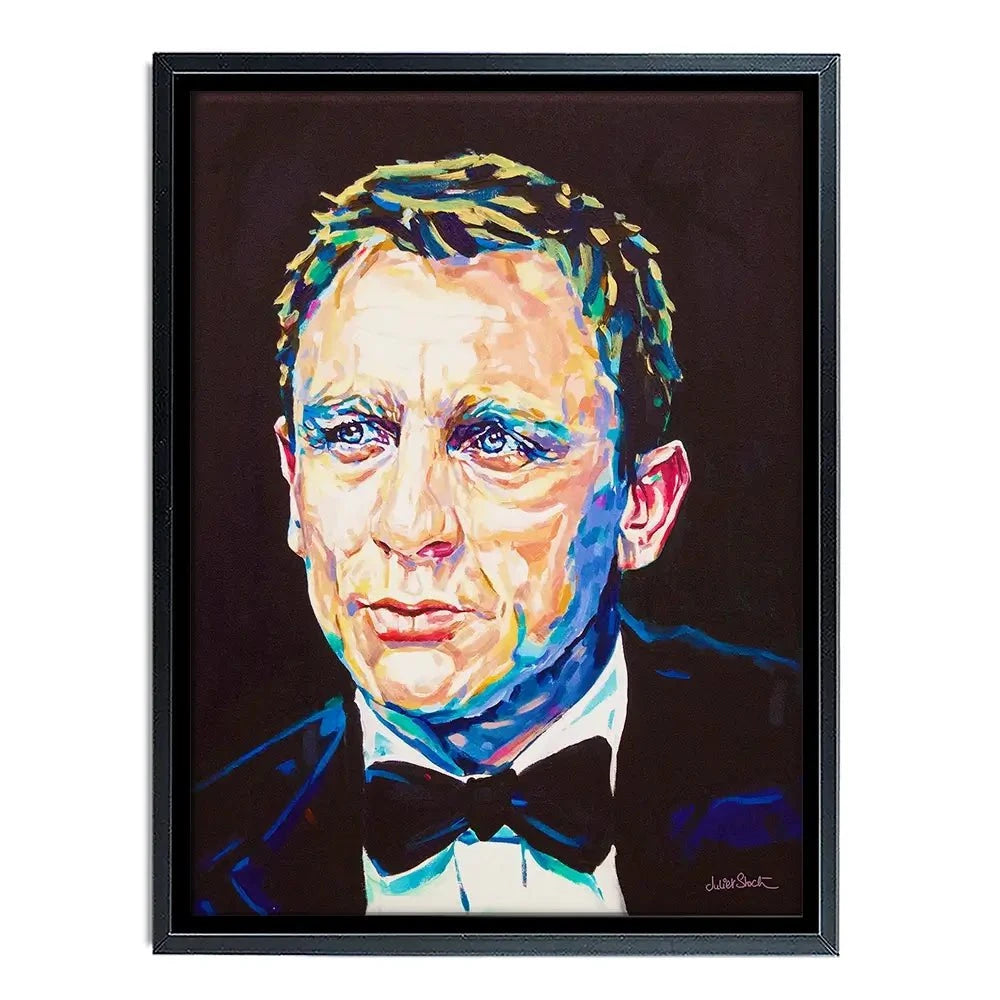 Daniel Craig Canvas Print