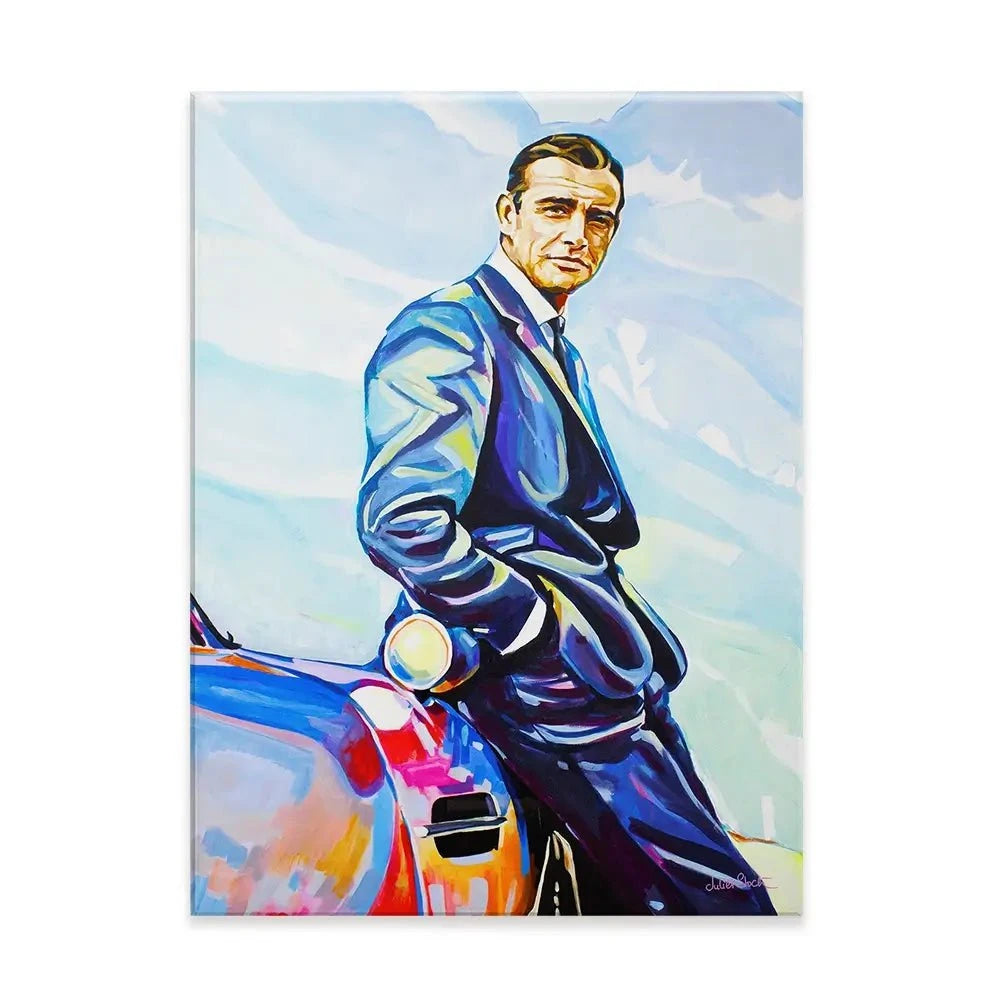 Sean Connery Canvas Print