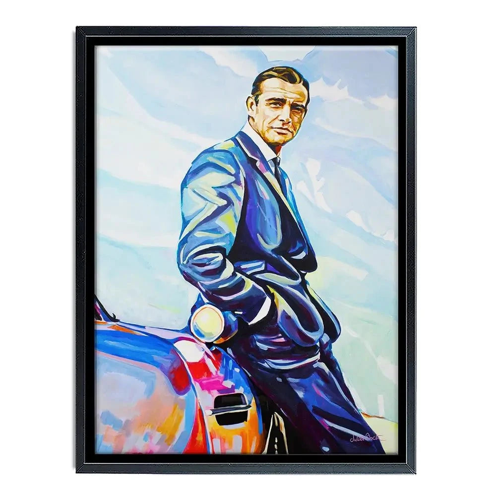 Sean Connery Canvas Print