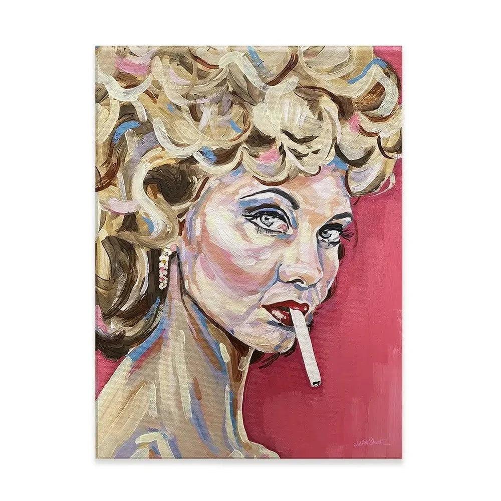 Bad Sandy Canvas Print