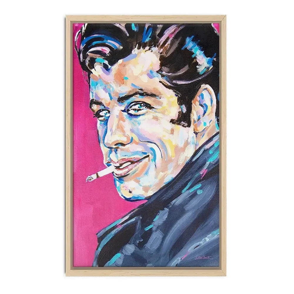 Danny Zuko Canvas Print