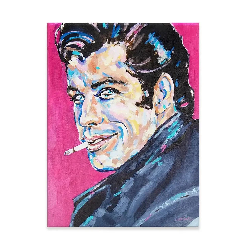 Danny Zuko Canvas Print