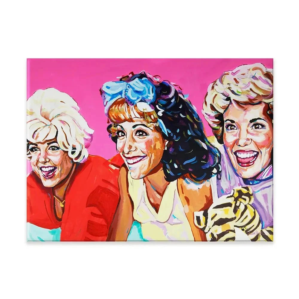 Pink Ladies Canvas Print