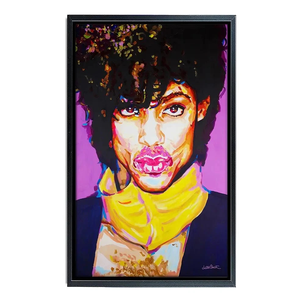 Prince Kiss Canvas Print