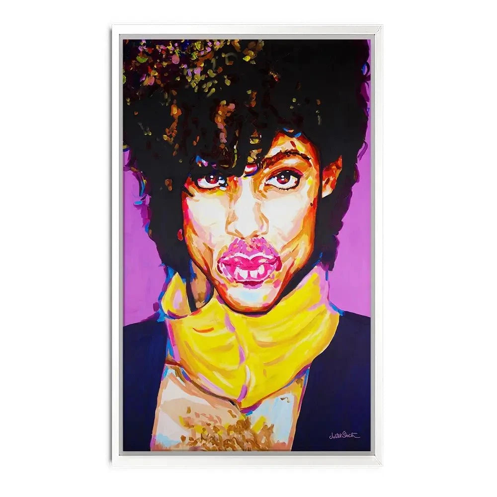 Prince Kiss Canvas Print