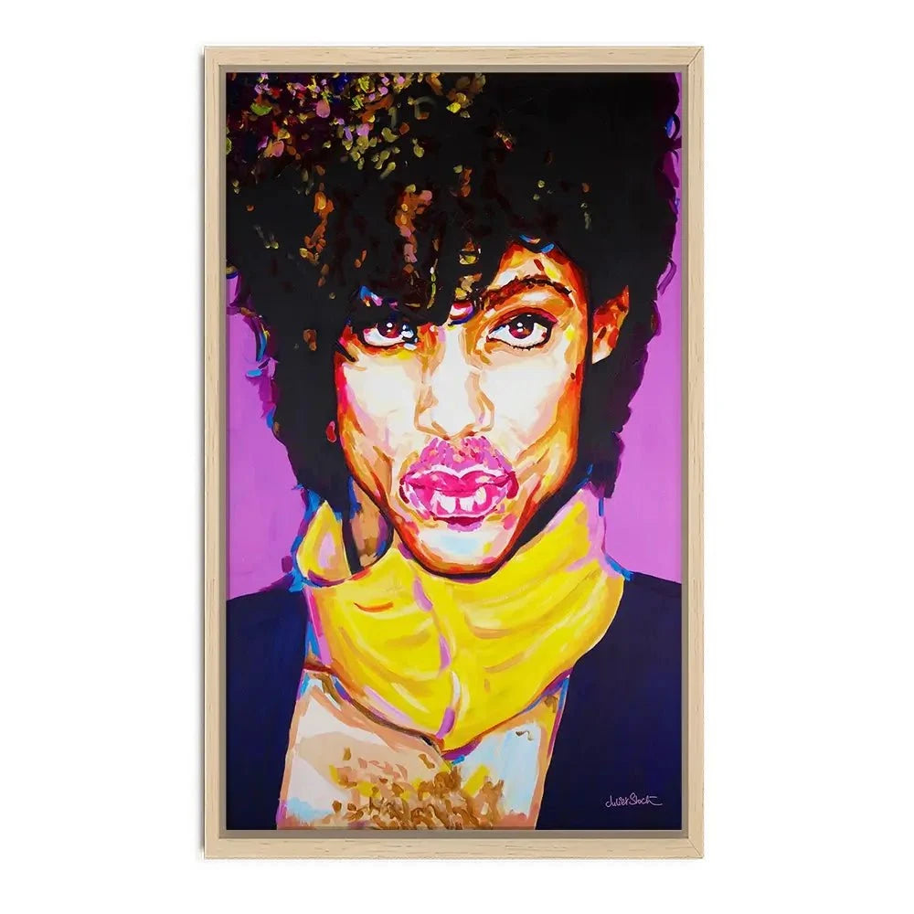 Prince Kiss Canvas Print
