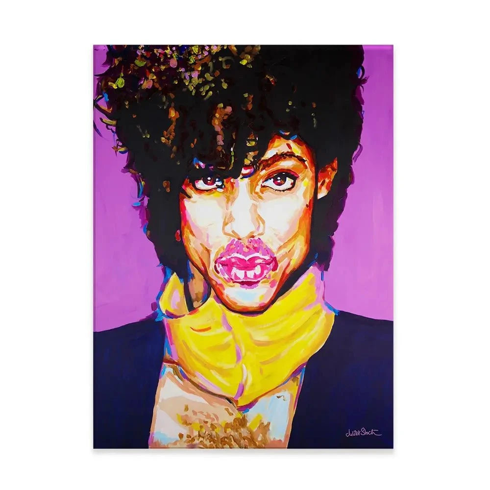 Prince Kiss Canvas Print