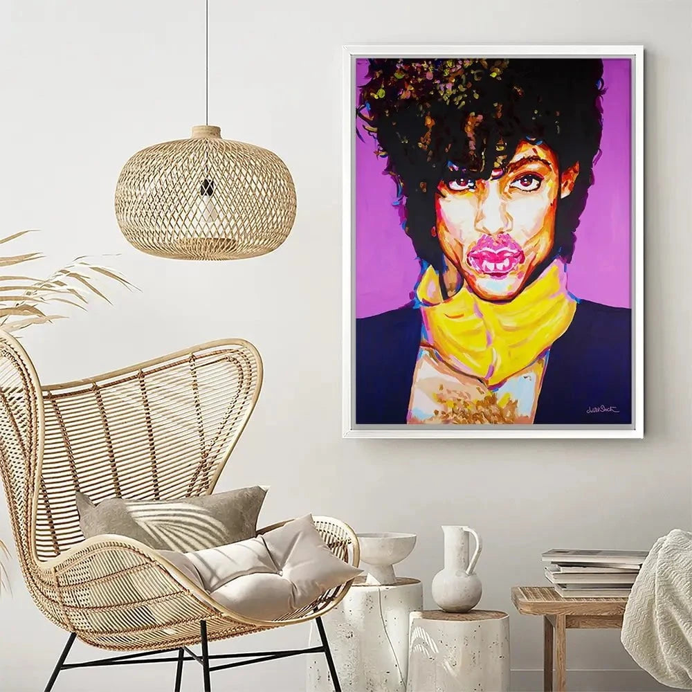 Prince Kiss Canvas Print