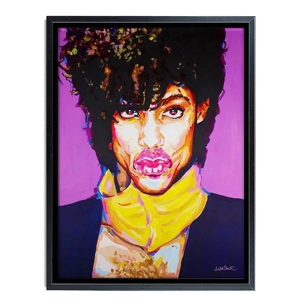Prince Kiss Canvas Print