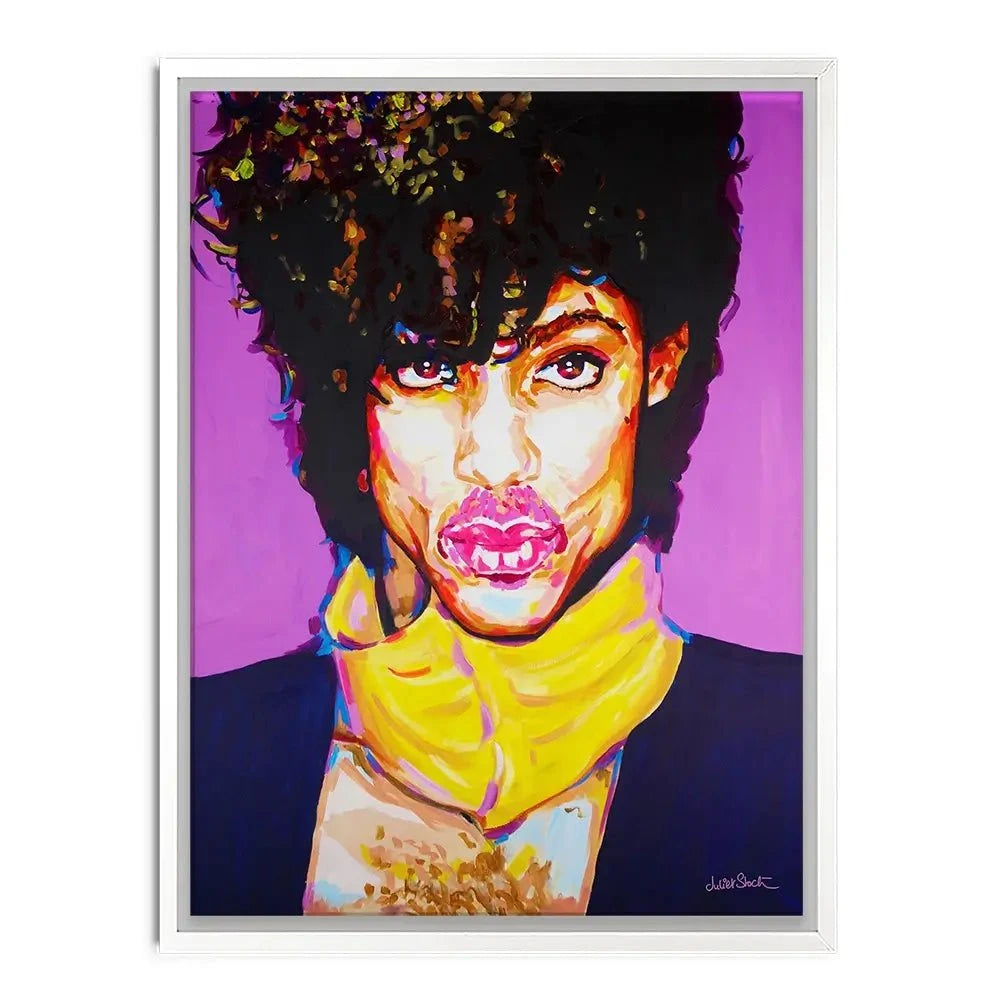 Prince Kiss Canvas Print