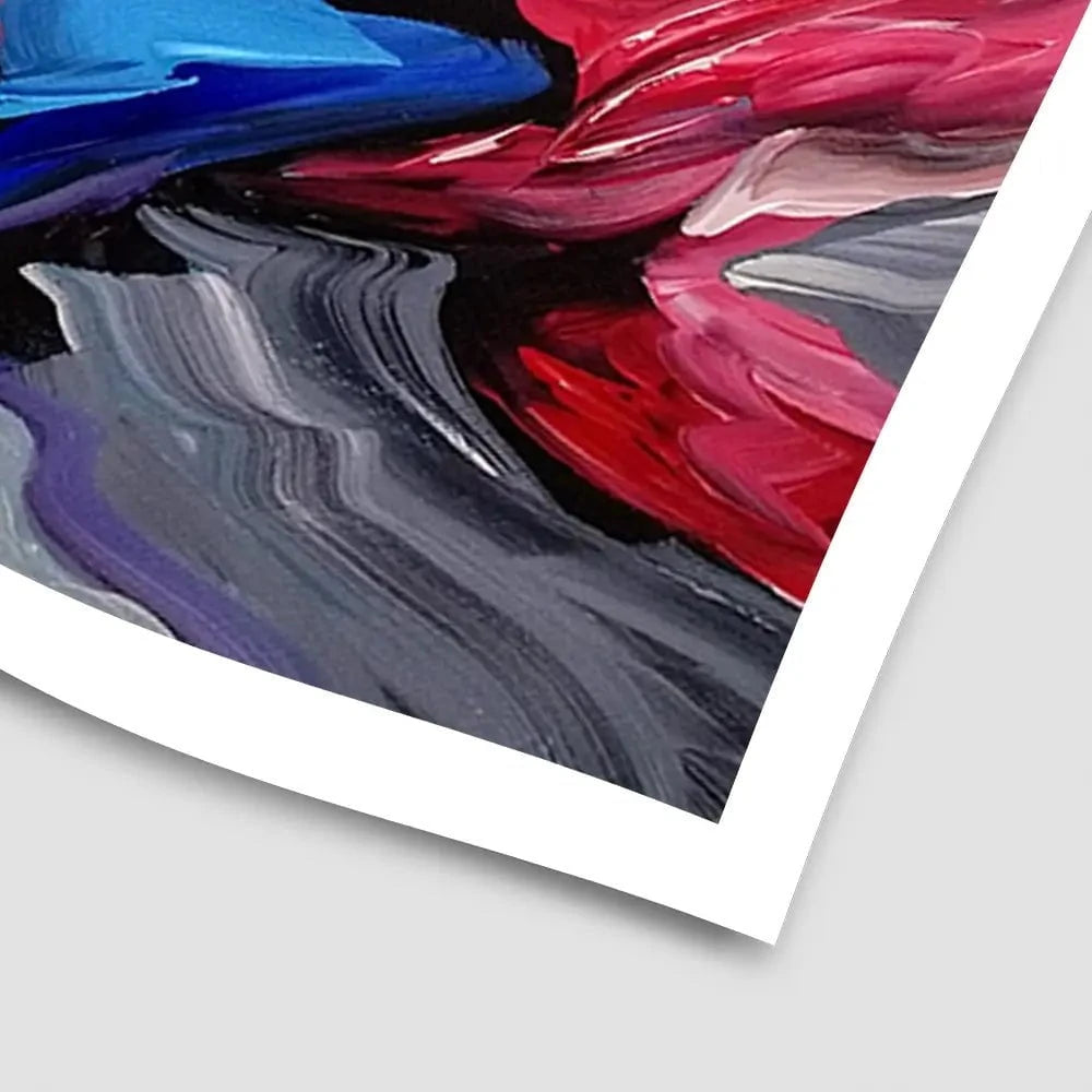 Colourful Symphony Art Print