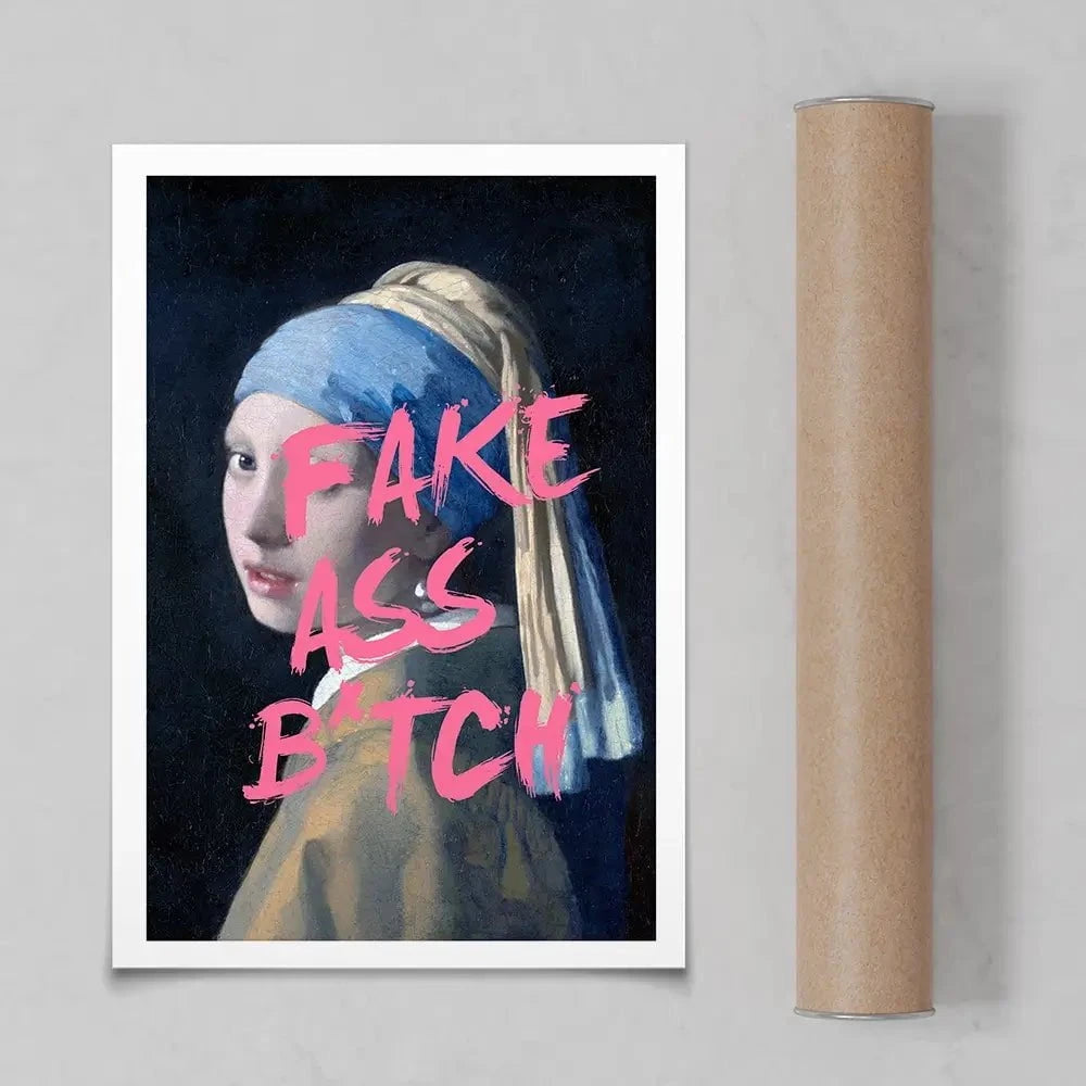 Fake Ass Art Print