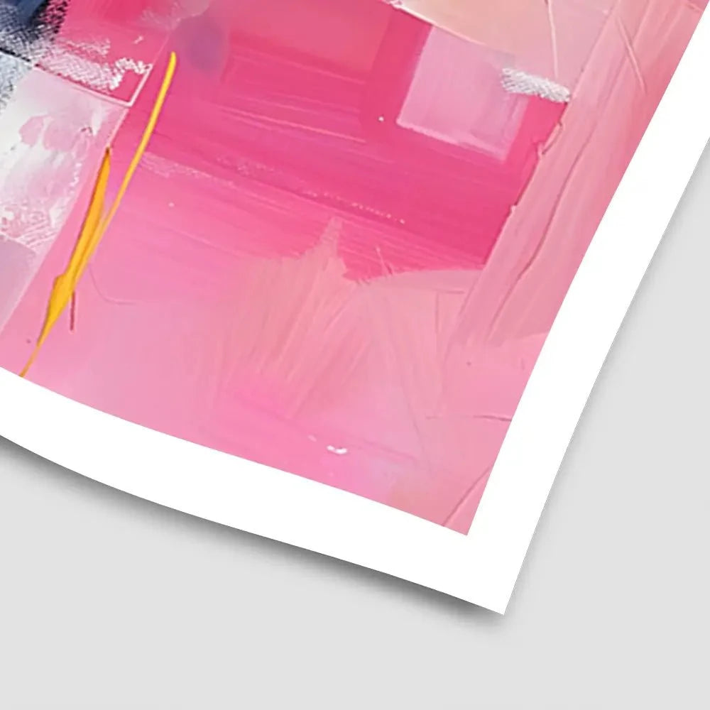 Bright Brushes Of Colour Art Print