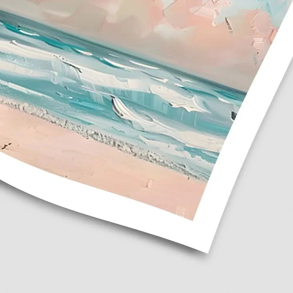 Palm Trees By The Sea Art Print