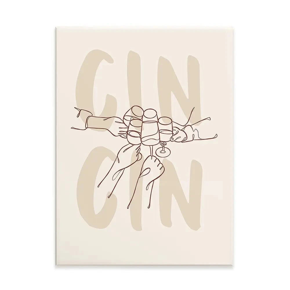 Cin Cin Canvas Print