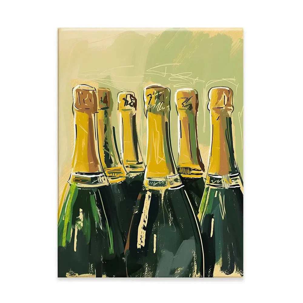 Champagne Please Canvas Print