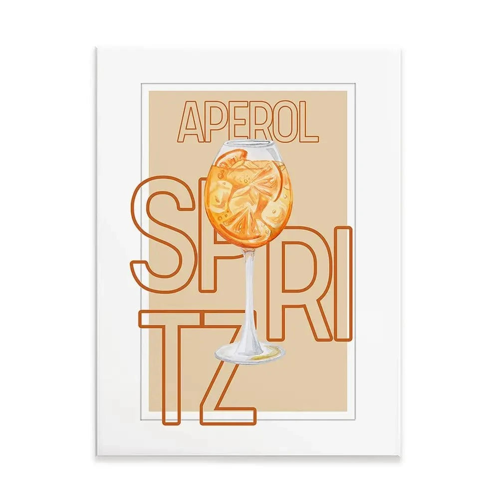 Aperol Spritz Canvas Print