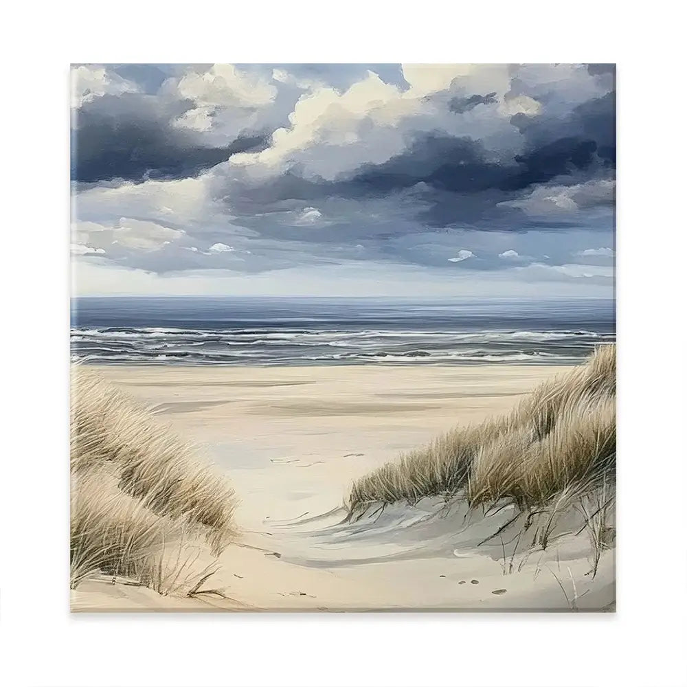 Breezy Beach Oversized Canvas Print