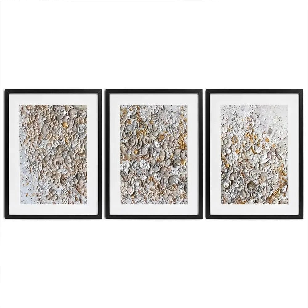Sophisticated Celebration Framed Art Print Trio