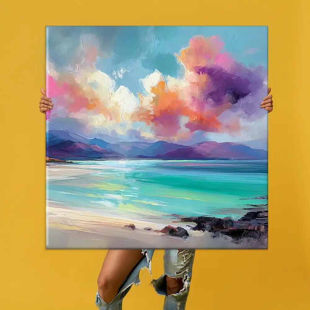 Looking To West Oversized Canvas Print
