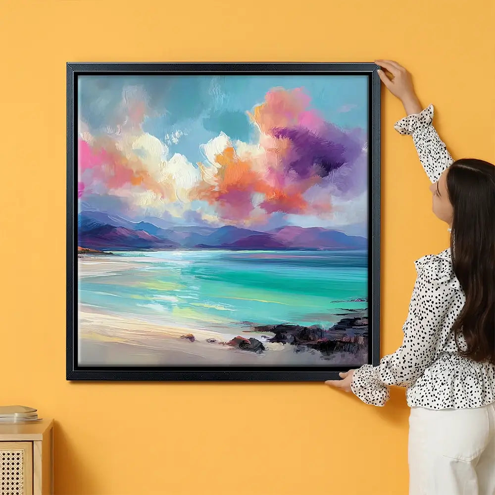 Looking To West Oversized Canvas Print