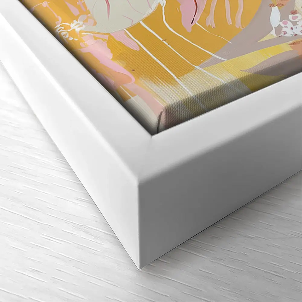 Pink Lemonade Oversized Square Canvas Print