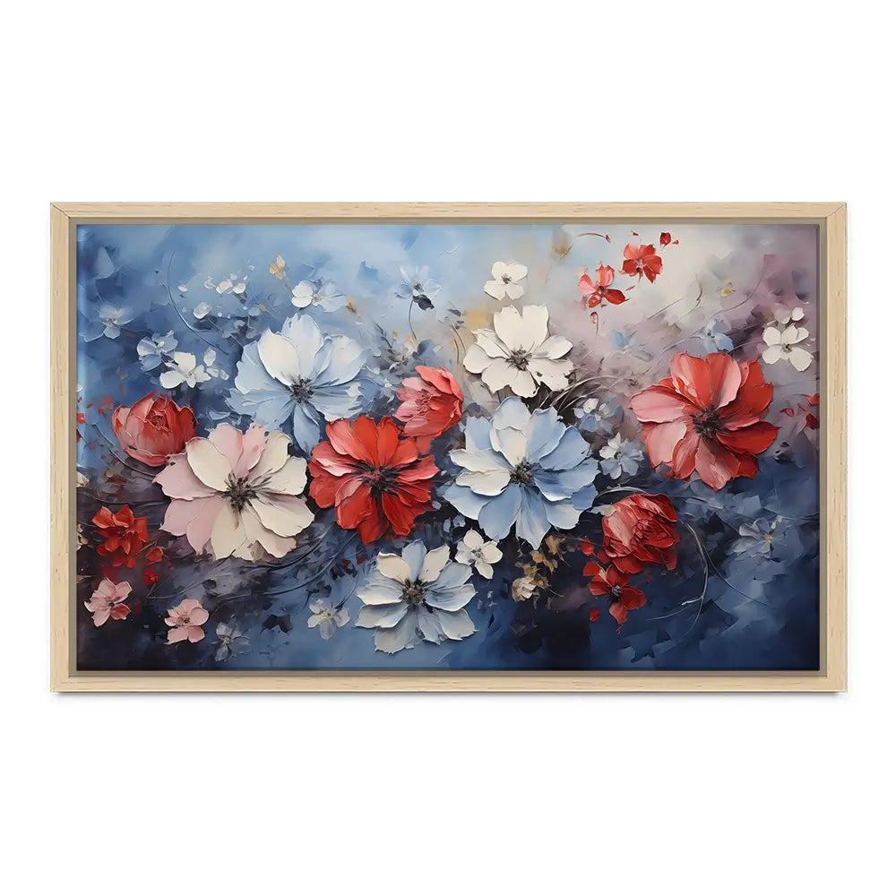 4th July Flowers Canvas Print 4th July Flowers Canvas Print wall art product Arlington Prints - Independent