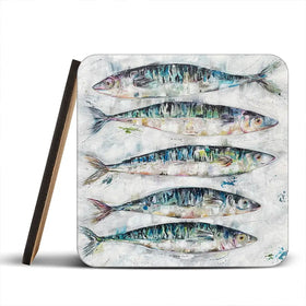 5 Fish Coaster Set 5 Fish Coaster Set wall art product Nicola Jane Rowles