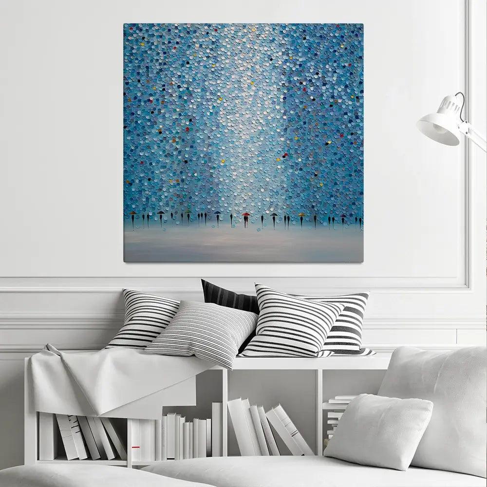 8 Umbrellas Canvas Print 8 Umbrellas Canvas Print wall art product Ekaterina Ermilkina