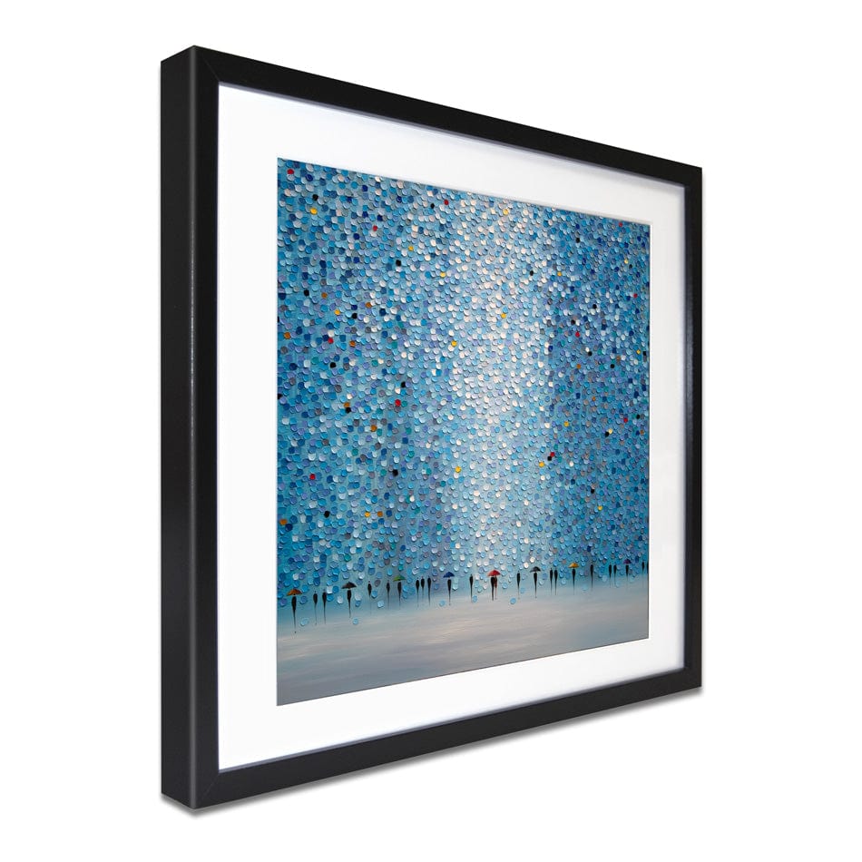 8 Umbrellas Framed Art Print wall art product Ekaterina Ermilkina / Independent
