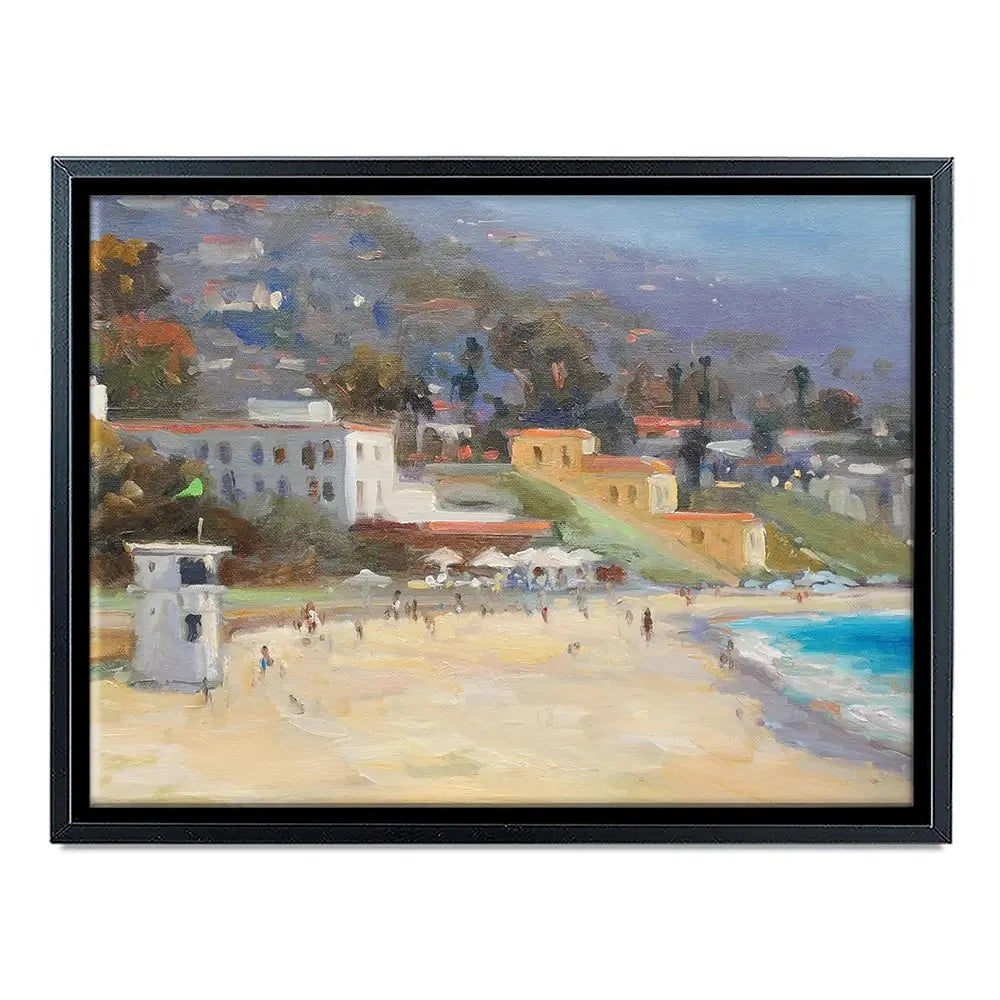 A Beach Day Canvas Print A Beach Day Canvas Print wall art product Allayn Stevens