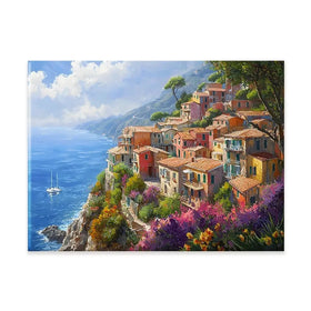 A Coastal City Canvas Print A Coastal City Canvas Print wall art product Franklyn Gregory - Independent