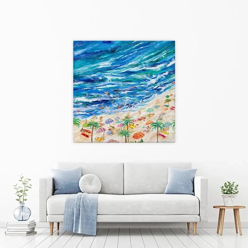 A Day At The Beach Canvas Print A Day At The Beach Canvas Print wall art product Estelle Grengs - Independent