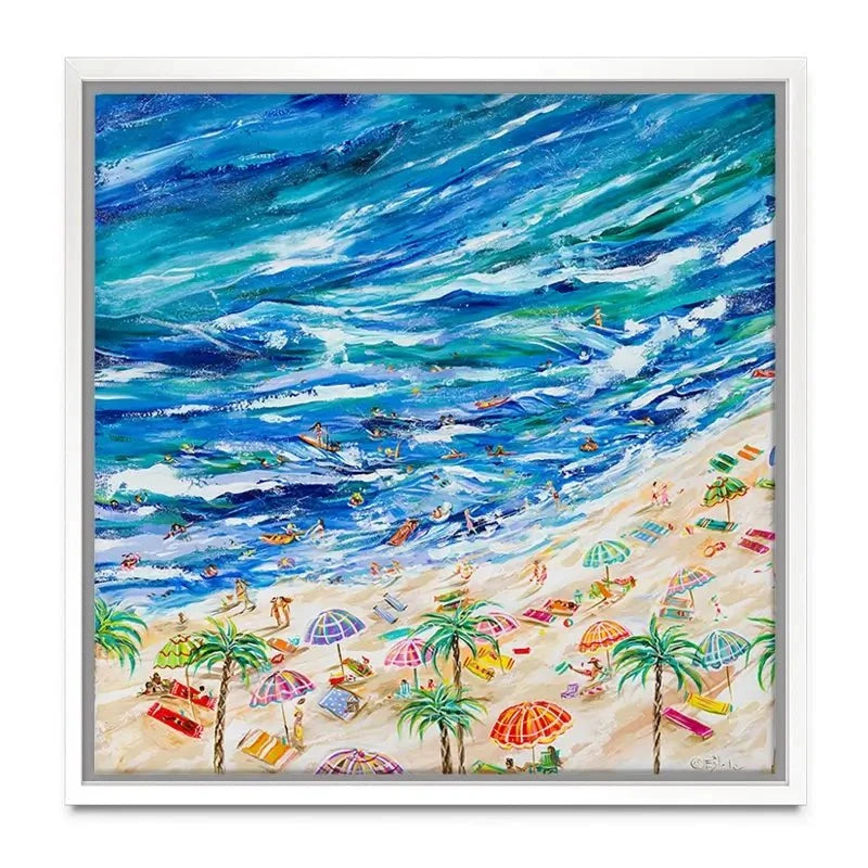 A Day At The Beach Canvas Print A Day At The Beach Canvas Print wall art product Estelle Grengs - Independent