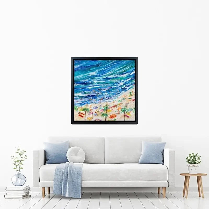 A Day At The Beach Canvas Print A Day At The Beach Canvas Print wall art product Estelle Grengs - Independent