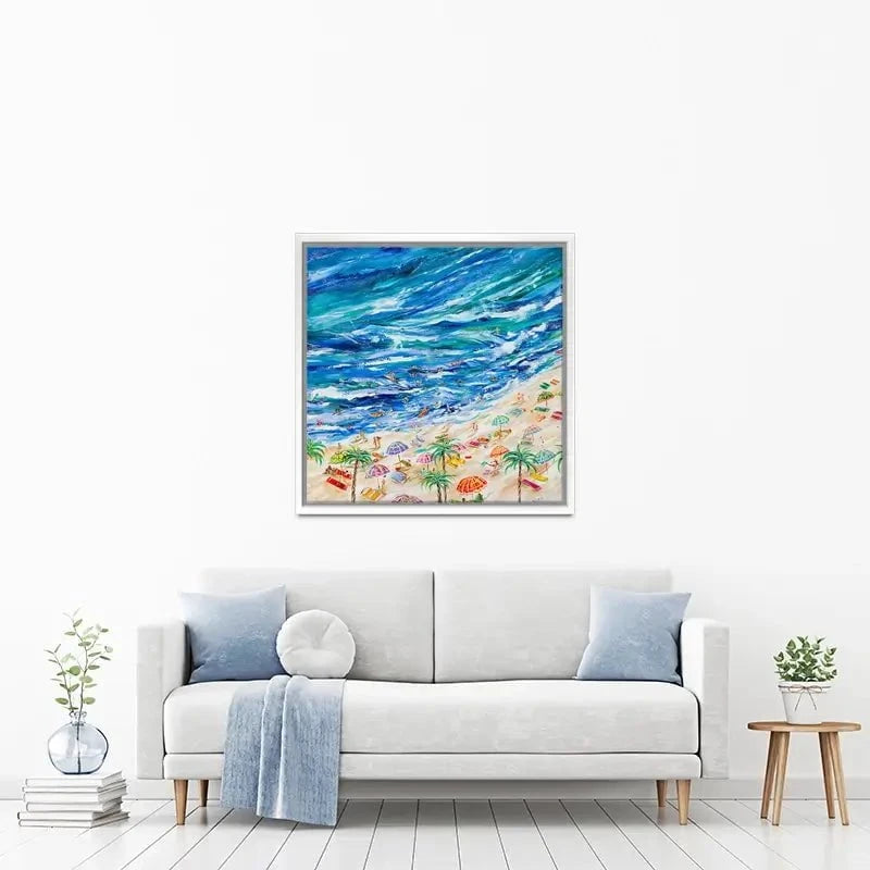 A Day At The Beach Canvas Print A Day At The Beach Canvas Print wall art product Estelle Grengs - Independent