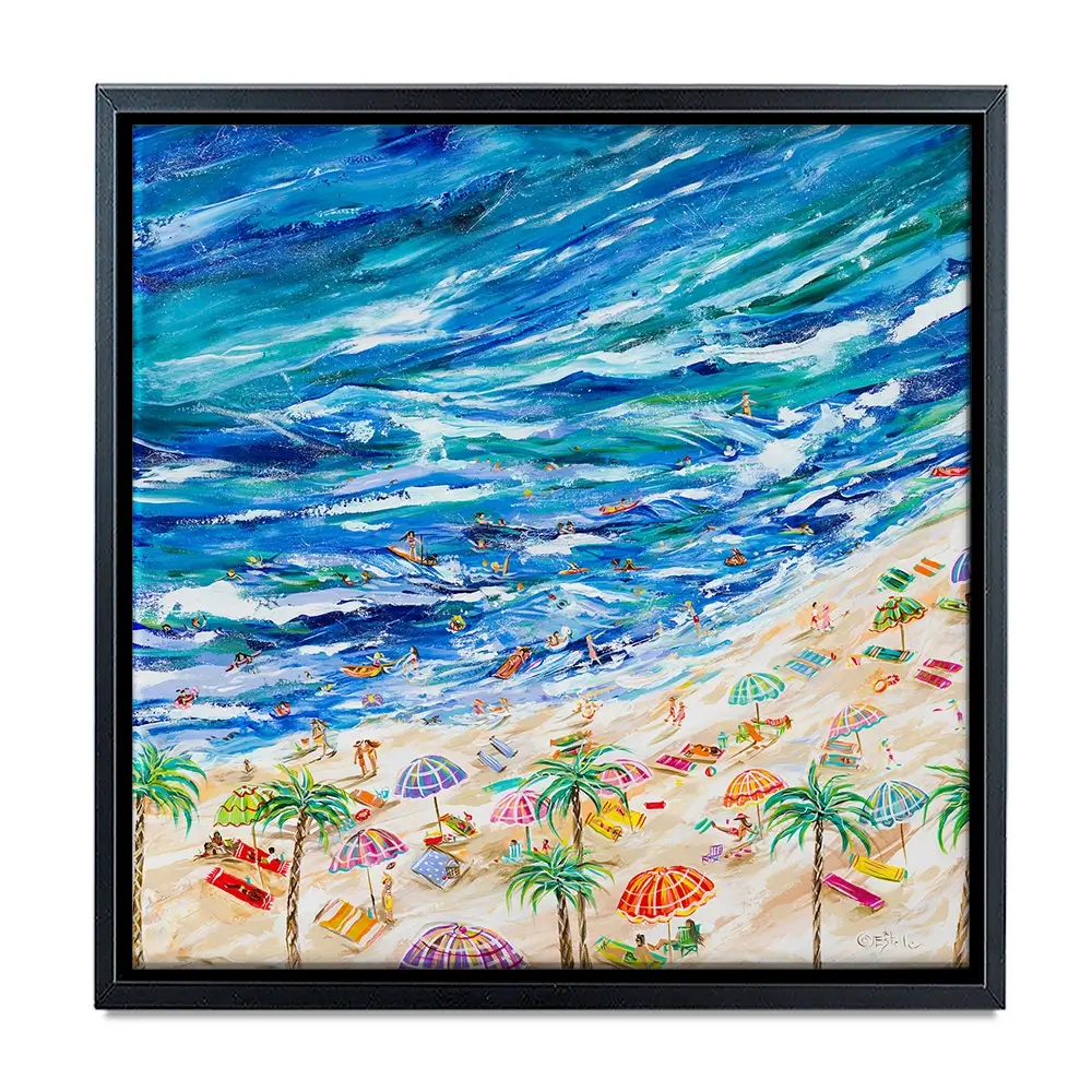 A Day At The Beach Canvas Print A Day At The Beach Canvas Print wall art product Estelle Grengs - Independent