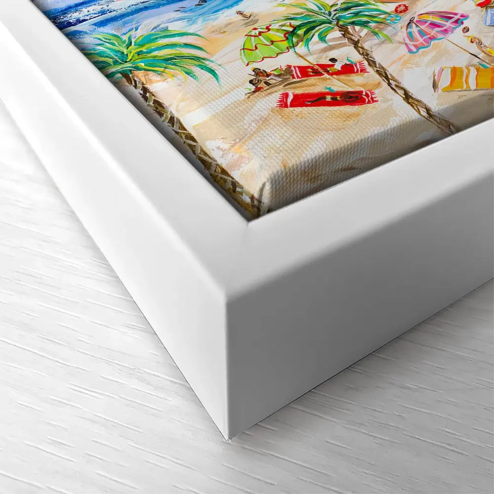 A Day At The Beach Canvas Print A Day At The Beach Canvas Print wall art product Estelle Grengs - Independent