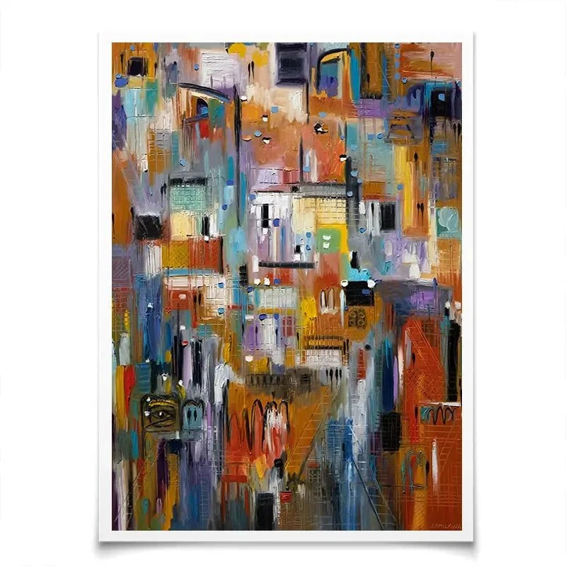 A Day At The Museum Art Print A Day At The Museum Art Print wall art product Ekaterina Ermilkina