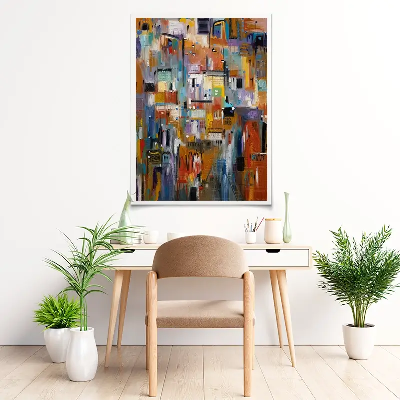 A Day At The Museum Art Print A Day At The Museum Art Print wall art product Ekaterina Ermilkina